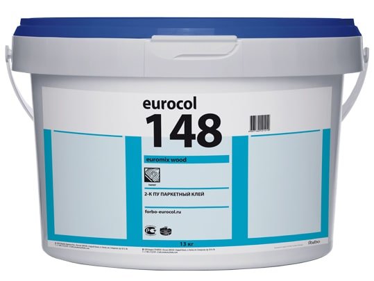 Клей Eurocol 148 Euromix Wood 2К, 9,6 кг