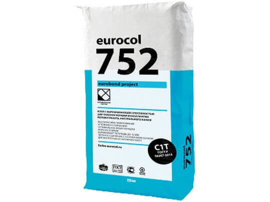 Клей для плитки Forbo Eurocol 752 Eurobond Project, 25 кг