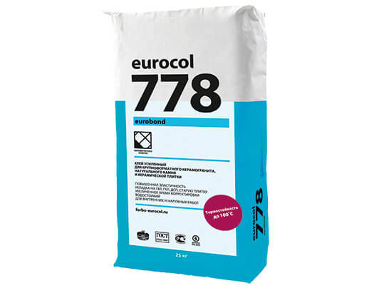 Клей для плитки Forbo Eurocol 778 Eurobond, 25 кг